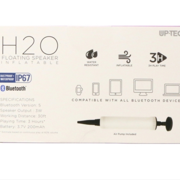 H20 POOL FLOATING BLUETOOTH SPEAKER - Picture 3 of 3